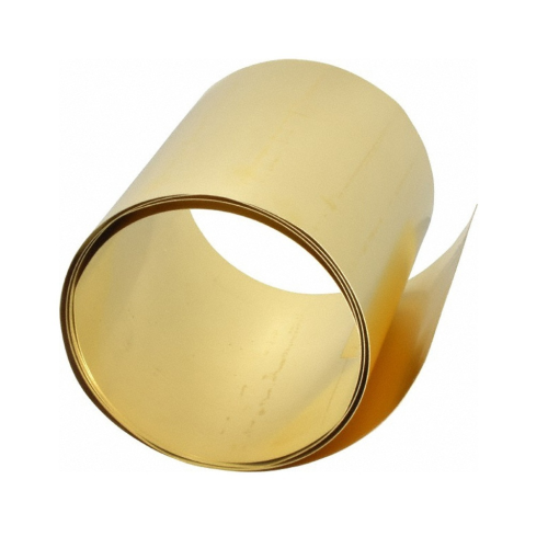 Лента латунная 0.4х300 мяг, марка Л63