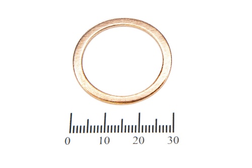 Шайба медная 24х30х1.0