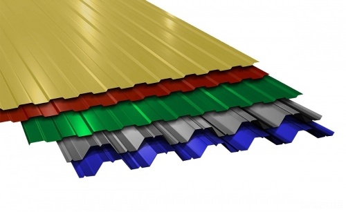 Профнастил окрашенный 0.4x1150 желтый