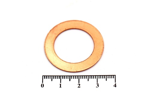 Шайба медная 22х33х1.0