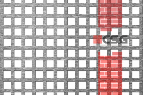 Лист перфорированный оцинкованный 0,7х1000х2000, Qg 10-14