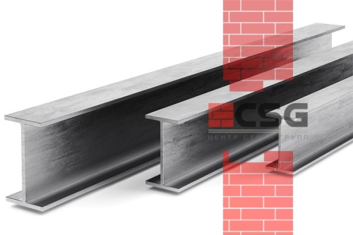 Балка 16 Б2 ГОСТ Р 57837-2017 (ГОСТ 26020), длина 11,7 м, марка Ст3