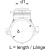 Ремонтная седелка Georg Fischer d125х63 SDR11