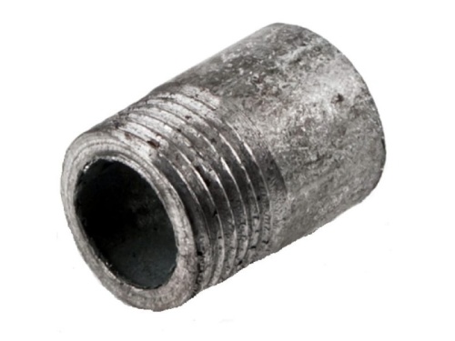 Резьба стальная удлиненная Ду40 L=60мм из труб по ГОСТ 3262-75 арт.1211739