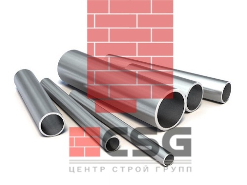 Трубы электросварные оцинкованные 89х3.5, длина 7,8 м